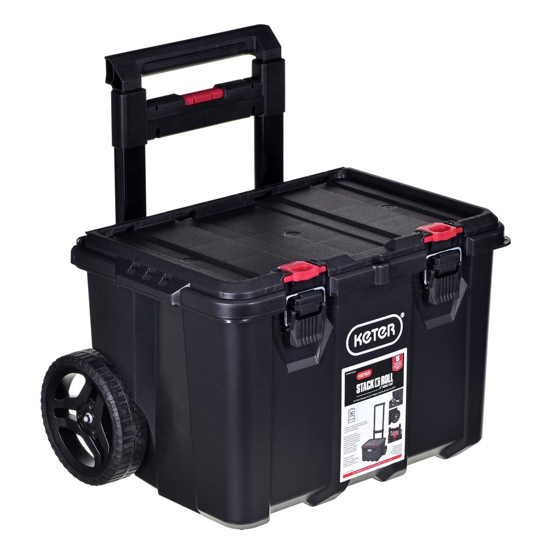 TOOLBOX ON WHEELS Stack N Roll KETER
