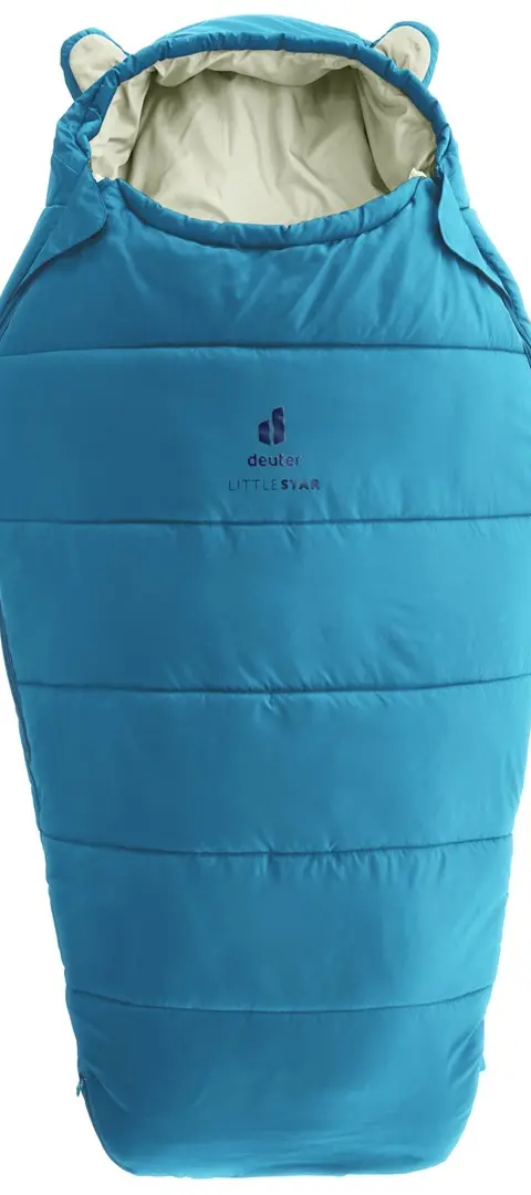 Deuter Little Star Children'S Sleeping Bag (95–130 Cm) – Wave/Bone