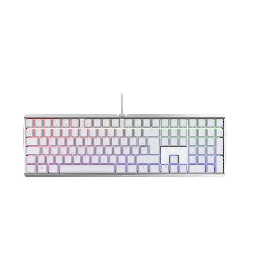 CHERRY MX 3.0S RGB keyboard Gaming USB QWERTZ German White