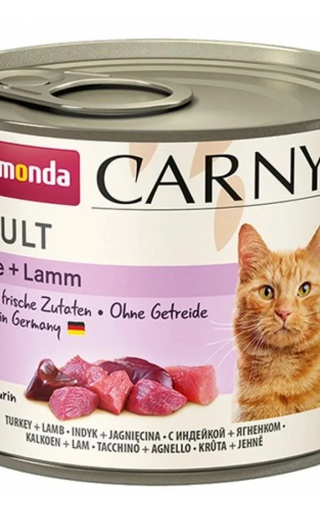 ANIMONDA Carny Adult Turkey And Lamb - Wet Cat Food - 200g