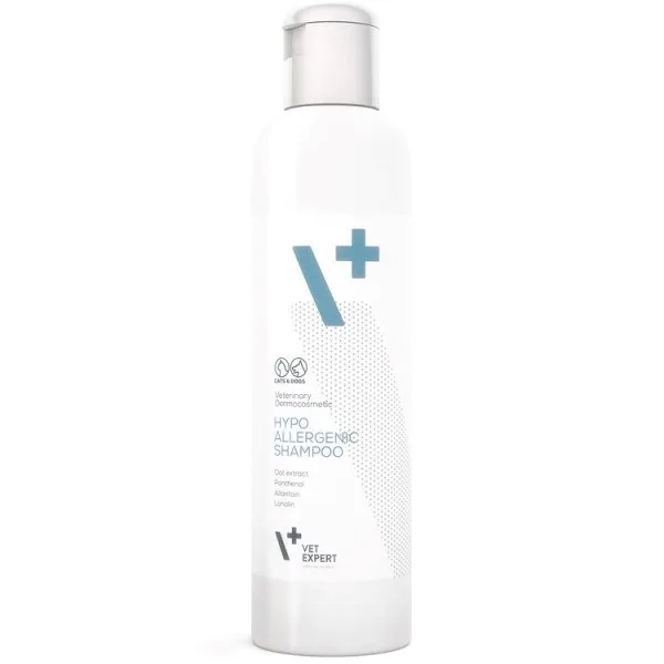 VETEXPERT Hypoallergenic Shampoo - Shampoo For Dogs And Cats - 250ml