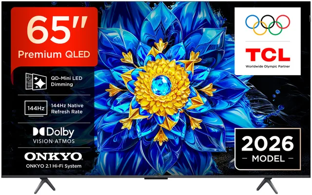 TCL P8L 65P8L TV 165.1 cm (65") 4K Ultra HD Smart TV Wi-Fi Black 450 cd/m²