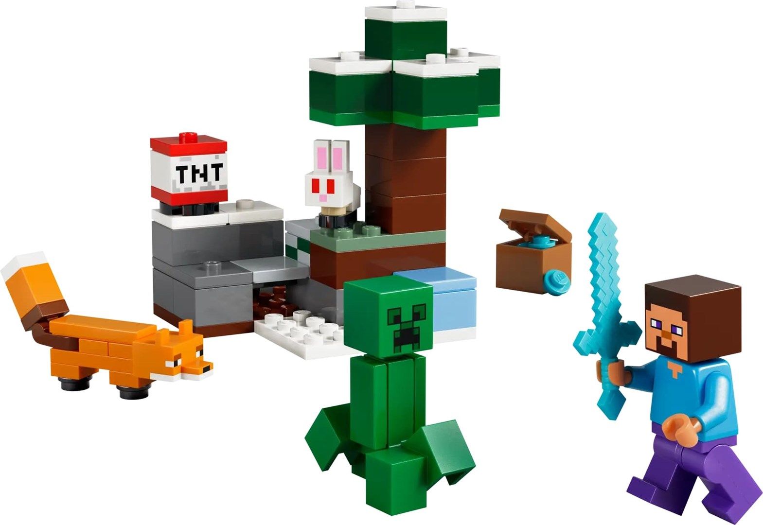 LEGO 21583 Minecraft Steves Abenteuer In Der Taiga