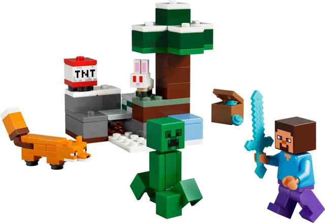 LEGO 21583 Minecraft Steves Abenteuer In Der Taiga