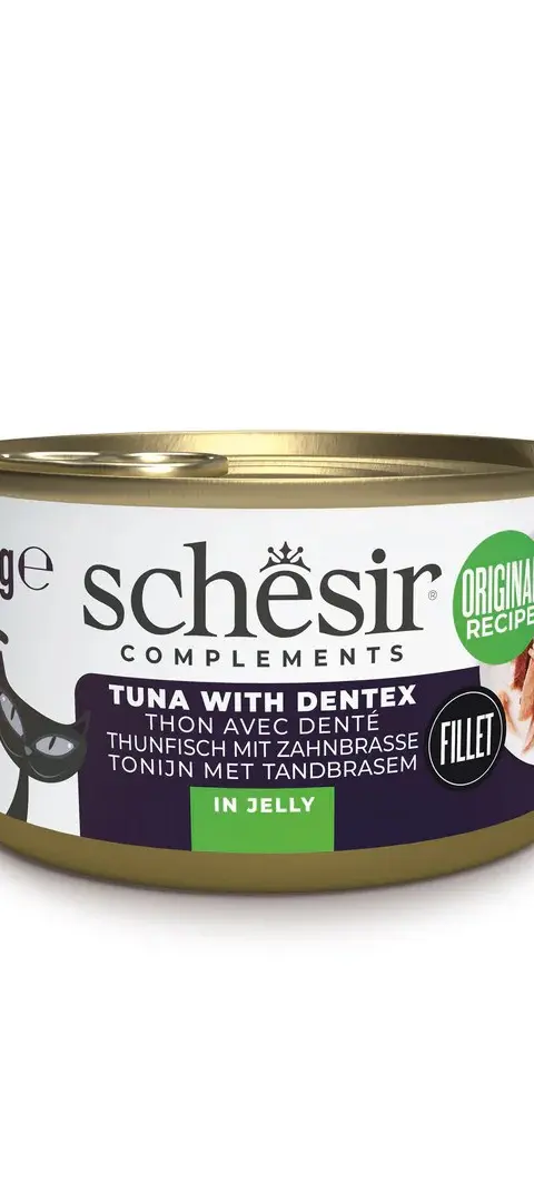 SCHESIR Oceanic Adult Tuna With Dentic - Wet Cat Food - 70g