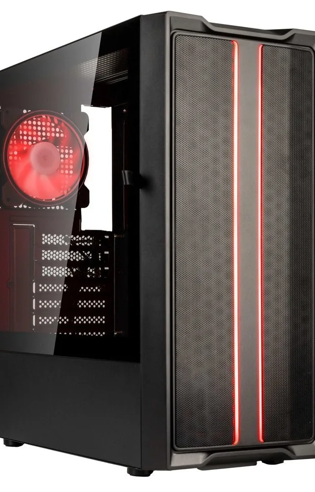 Kolink Inspire K12 ARGB Midi Tower Black, Transparent