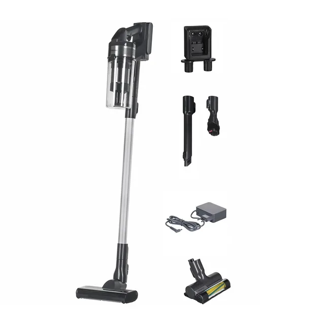 Samsung VS15A60AGR5 stick vacuum/electric broom 2-in-1 stick vacuum Battery Dry HEPA Bagless 150 W Silver