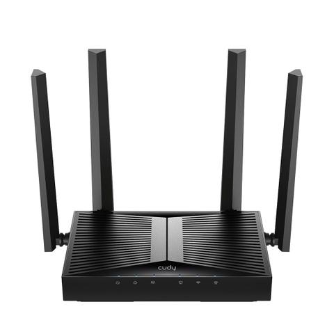Cudy WR3600 wireless router Gigabit Ethernet Dual-band (2.4 GHz / 5 GHz) Black