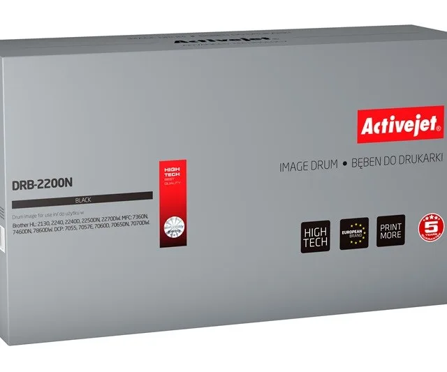 Activejet DRB-2200N drum (replacement for Brother DR-2200; Supreme; 12000 pages; black)