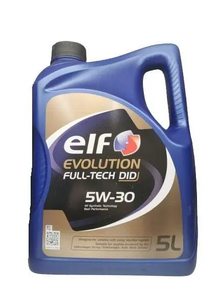ENGINE OIL ELF EVOLUT FULLTE DID 5W30 5L