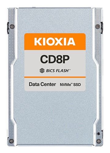 Kioxia CD8P-R 30 TB 2.5" PCI Express 5.0 NVMe BiCS FLASH TLC