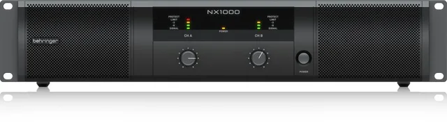 Behringer NX1000 Audio Amplifier Performance/Stage Black