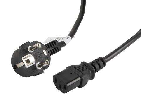 Lanberg Power Cable CEE7/7 To C13 3m Black