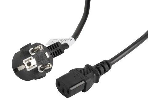 Lanberg Power Cable CEE7/7 To C13 3m Black