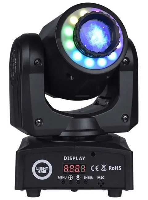 LIGHT4ME Spot Ring 30 - LED Moving Head