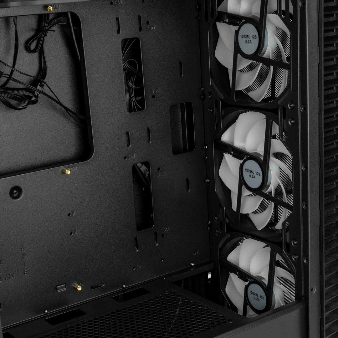 Kolink OBSERVATORY HF MB computer case Midi Tower Black