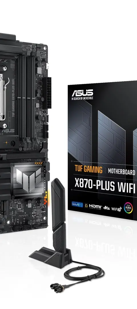 ASUS TUF GAMING X870-PLUS WIFI AMD X870 Socket AM5 ATX