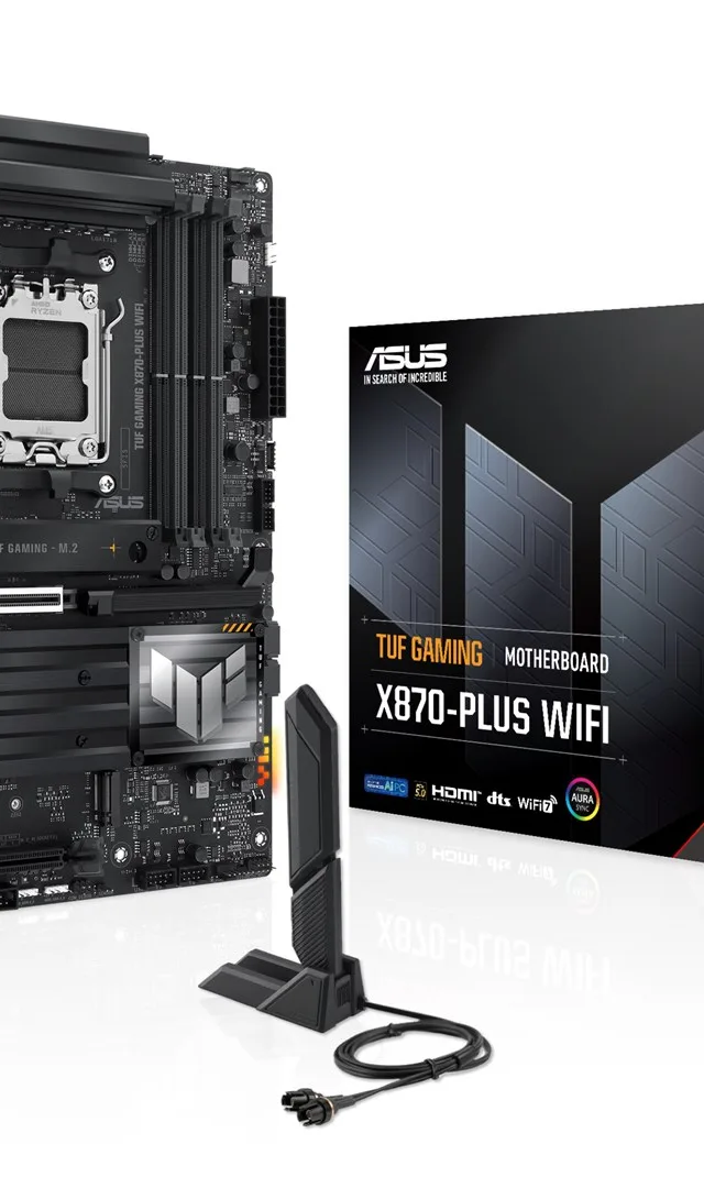 ASUS TUF GAMING X870-PLUS WIFI AMD X870 Socket AM5 ATX