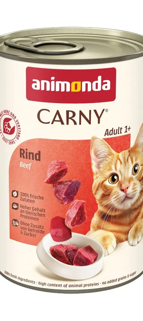 ANIMONDA Carny Adult Beef - Wet Cat Food - 400g