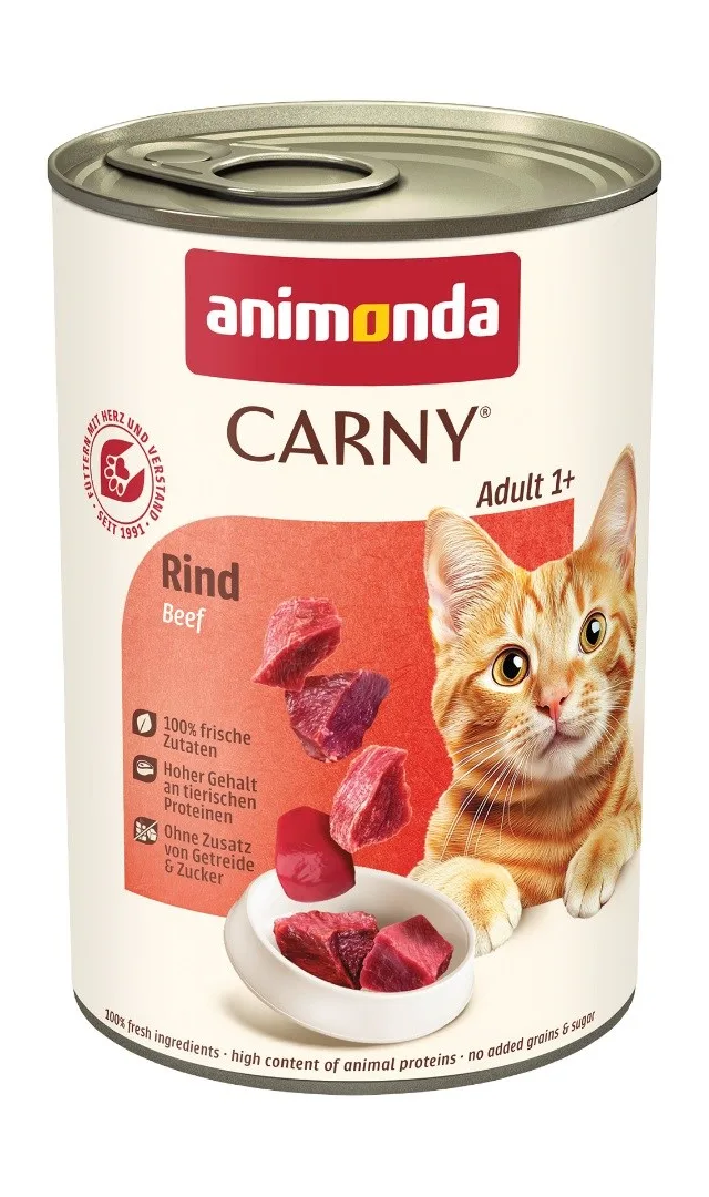 ANIMONDA Carny Adult Beef - Wet Cat Food - 400g