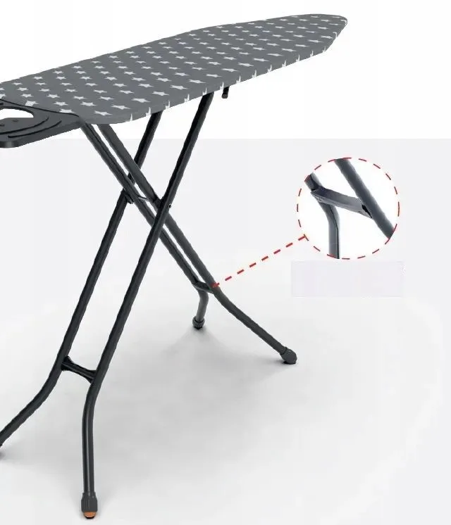 IRONING BOARD 120x38cm PROMIS PKD50 STAR Solid With Adjustable Stability