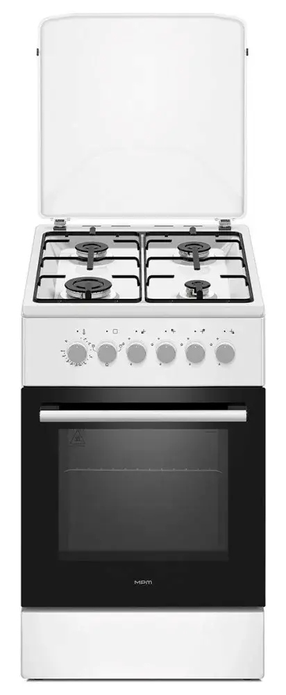 MPM MPM-56-KGM-04 Gas/Electric Cooker White