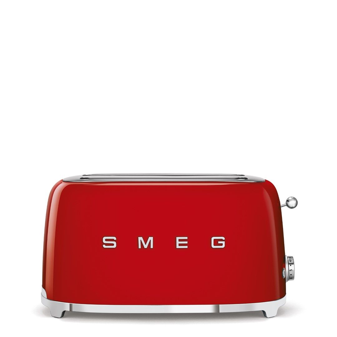SMEG TSF02RDEU Toaster 4 Scheiben Rot