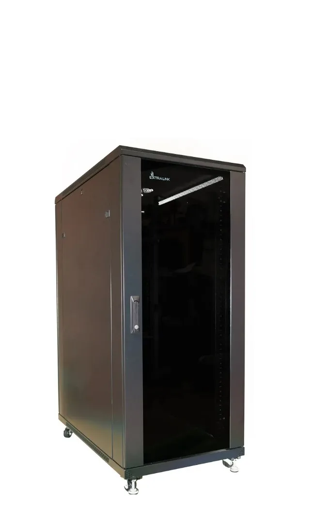 Extralink Rackmount cabinet 32U 800x800 Black standing