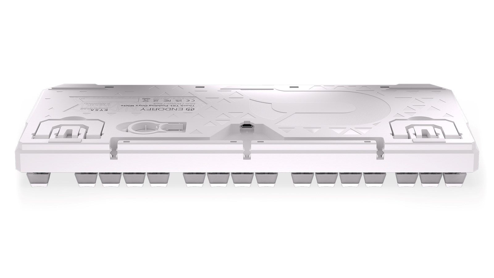 ENDORFY Thock TKL keyboard Gaming USB QWERTY White