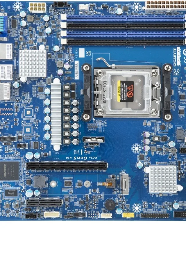 Motherboard - Gigabyte MC13-LE1 1x AM5 AMD Epyc 4004/Ryzen 7000/Ryzen 9000 B650E.