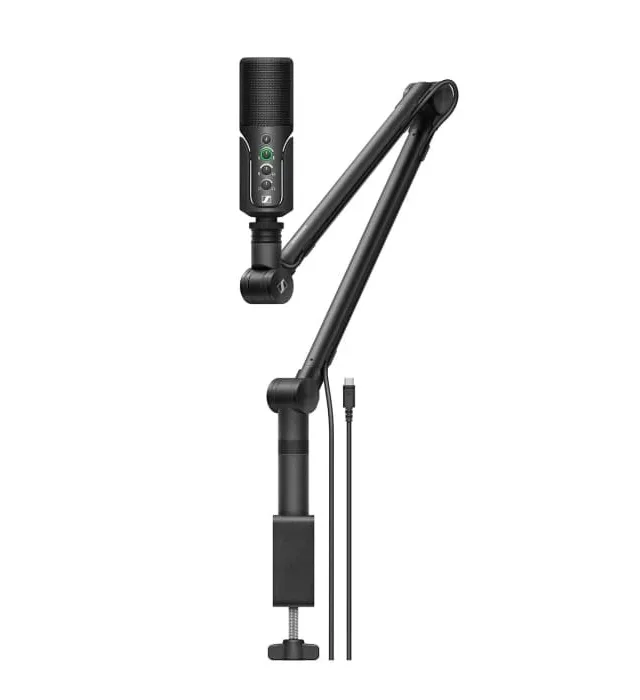 Sennheiser Profile Streaming Set - USB-C Microphone With Adjustable Arm For Podcasting And Streaming