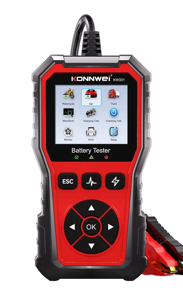 Miernik, tester baterii Konnwei KW331