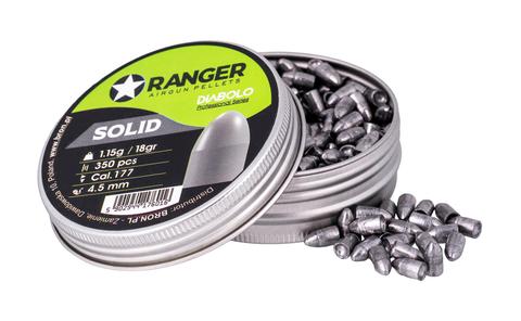 Mm RANGER Diabolo Professional Solid Semi-Round Shot 350 Rounds. 1 15 G 4.5