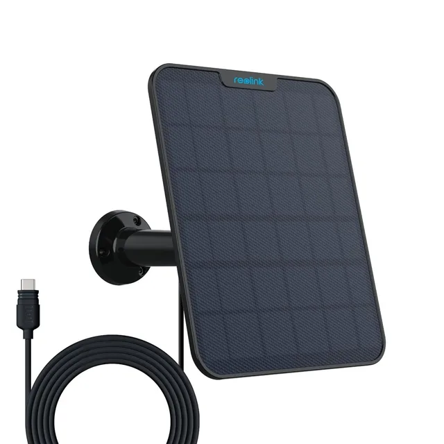 Reolink Schwarzes 6W Solarpanel