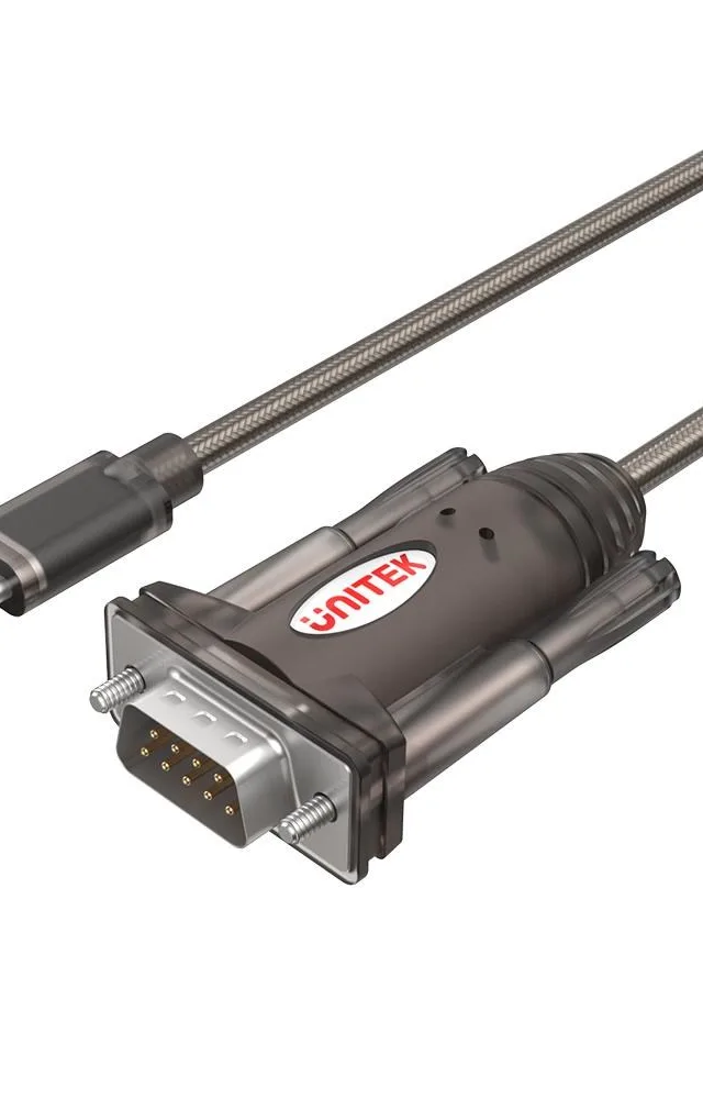 UNITEK Y-1105K serial cable Black 1.5 m DB-9