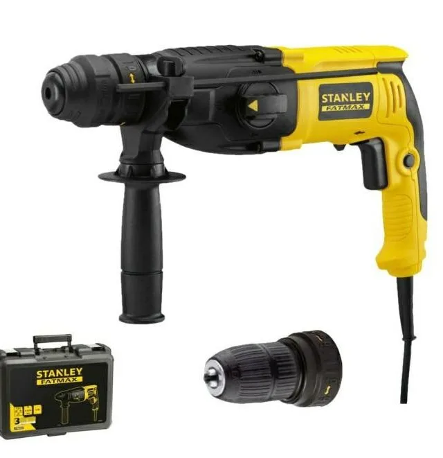SDS 800W Hammer Drill 2.4 J 0-4 670 Bpm Case