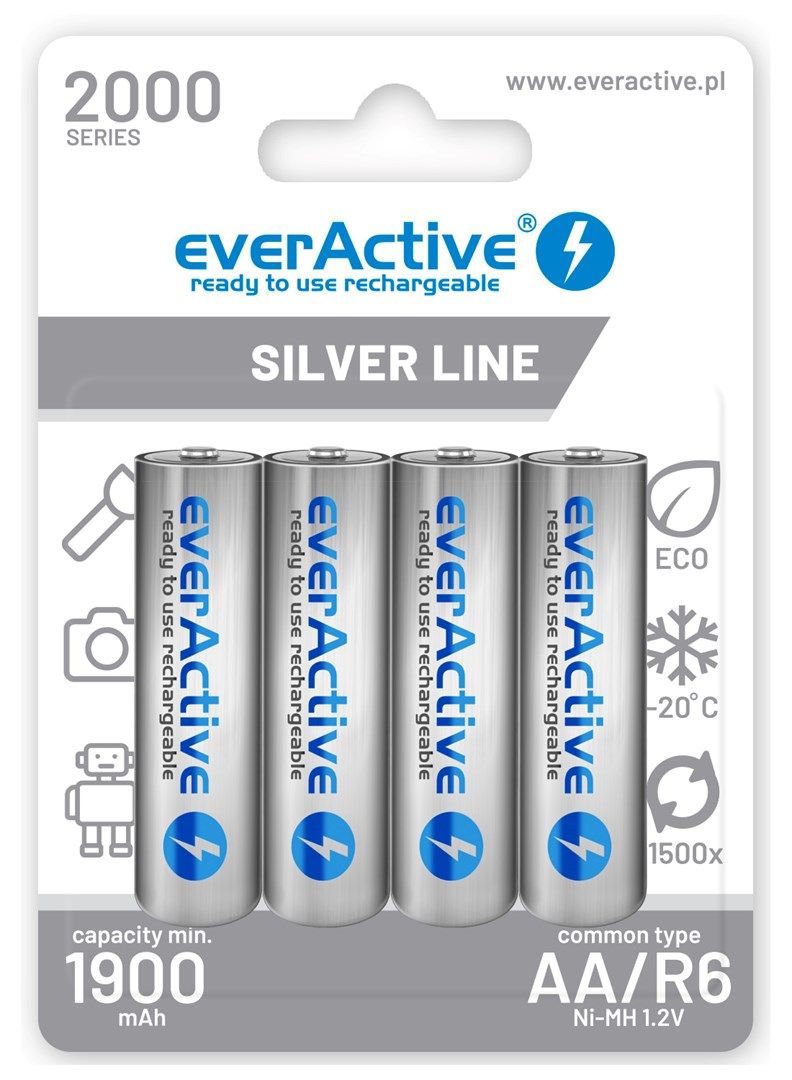 Everactive EVHRL6-2000 household battery Rechargeable battery AA Nickel-Metal Hydride (NiMH)