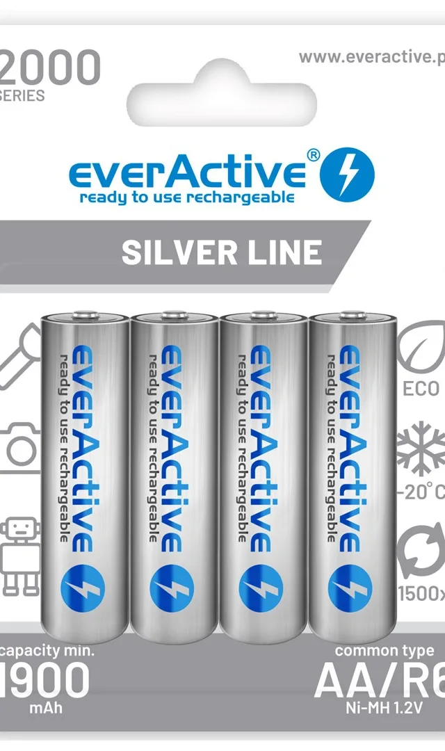 Everactive EVHRL6-2000 household battery Rechargeable battery AA Nickel-Metal Hydride (NiMH)