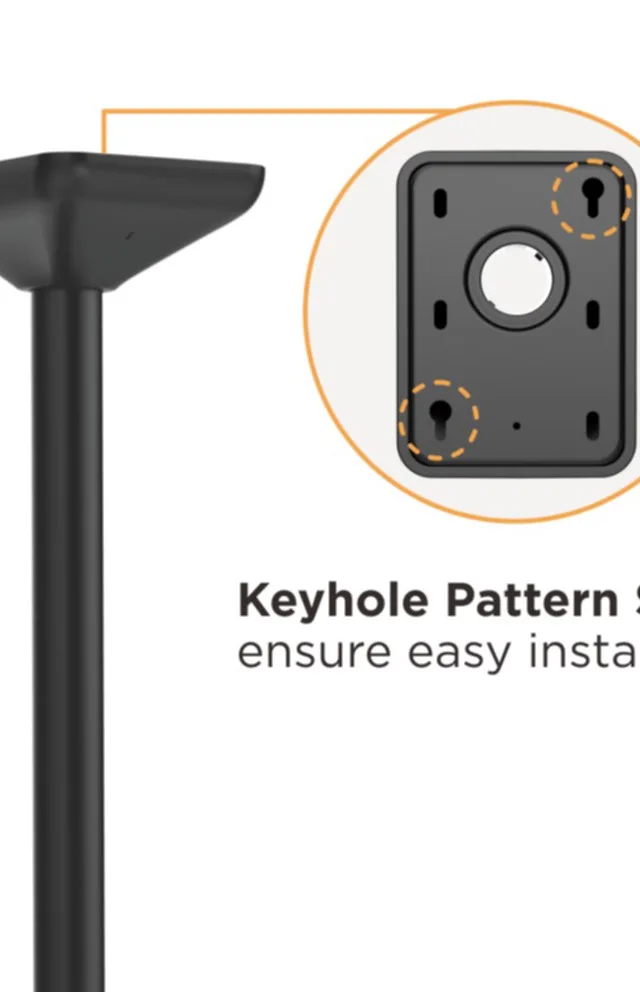 Equip 45"-55" Dual Screen Ceiling Mount