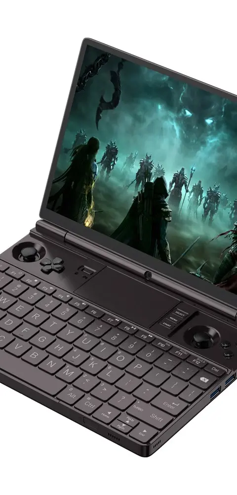 GPD-WinMax2-8840U32001 Laptop Ryzen 7 8840U/10.1 WQXGA (2560x1600) Touchscreen/32GB/1TB SSD/BT/BLKB/FPR/AMD Radeon 780M 6GB/Win 11 Graphite