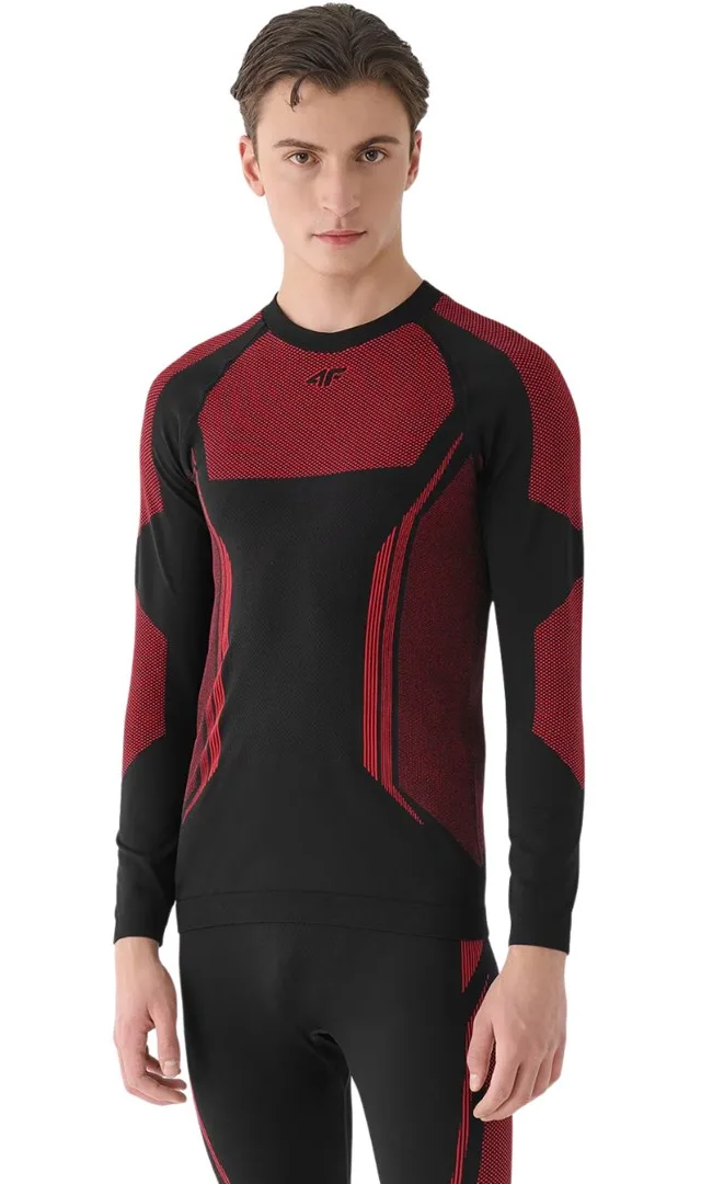 Men's Thermoactive T-Shirt 4F M165 red 4FWAW24USEAM165 62S S/M