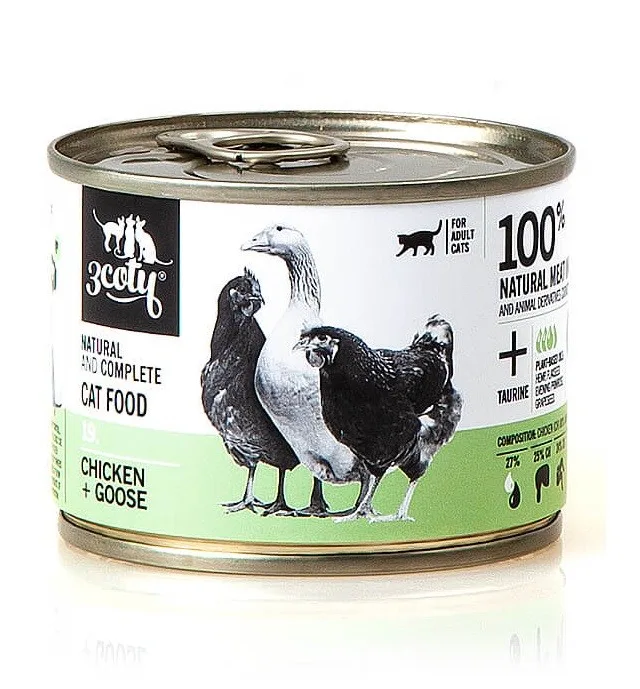 COTY 19. Chicken And Goose - Wet Cat Food - 180g 3