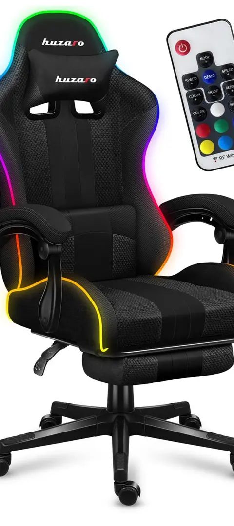 HUZARO FORCE 4.7 RGB MESH GAMING CHAIR