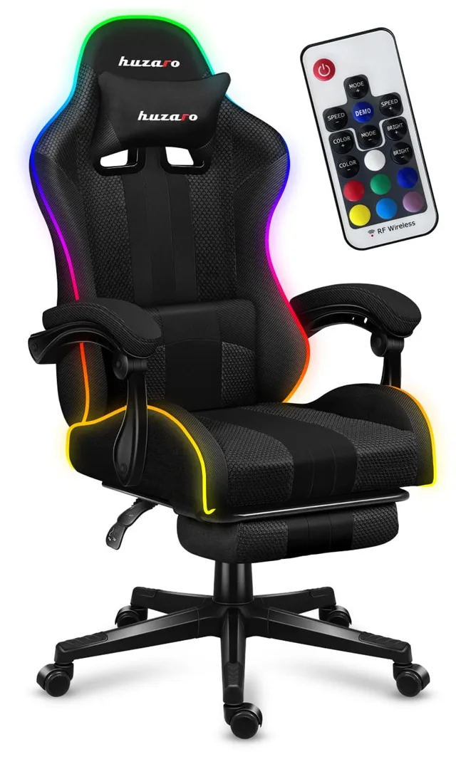 HUZARO FORCE 4.7 RGB MESH GAMING CHAIR