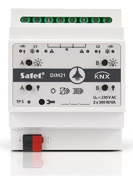SATEL KNX 2-Channel Dimming Actuator KNX-DIM21