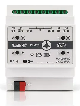 SATEL KNX 2-Channel Dimming Actuator KNX-DIM21