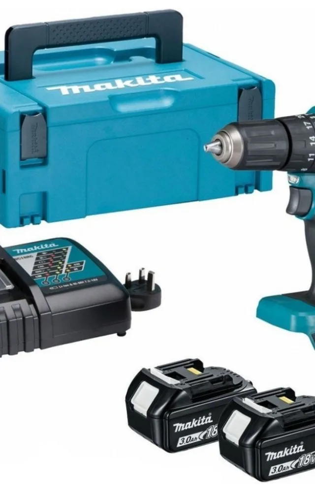 MAKITA WKRĘTARKA UDAROWA 18V DHP485RAJ 50/27Nm 2x2 0Ah BL