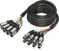 Behringer GMX-500 Cable 8 X XLR F - 8 X XLR M 5m