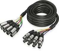 Behringer GMX-500 Cable 8 X XLR F - 8 X XLR M 5m