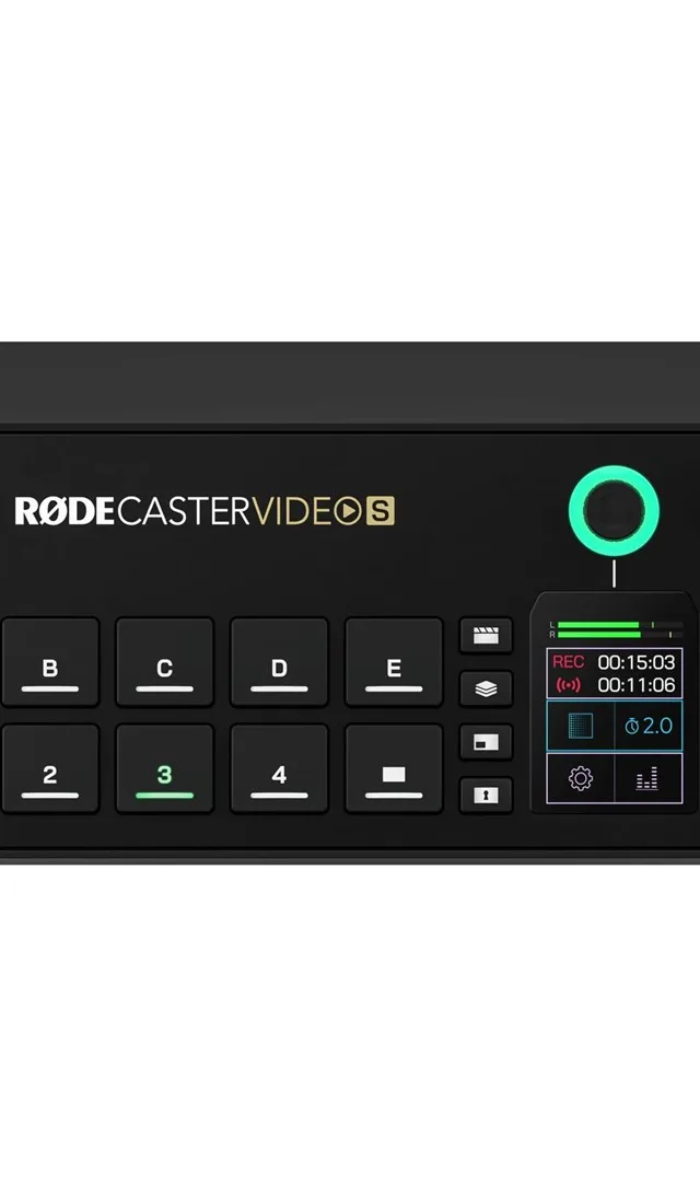 RODECaster Video S - Video And Audio Production Console Black
